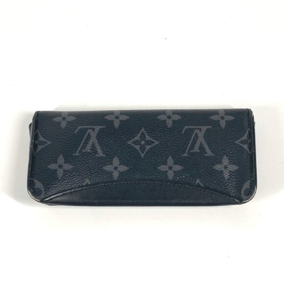 LOUIS VUITTON GI0296 Etui-Lunettes Woody Sunglasses case pouch Black - Picture 6 of 10